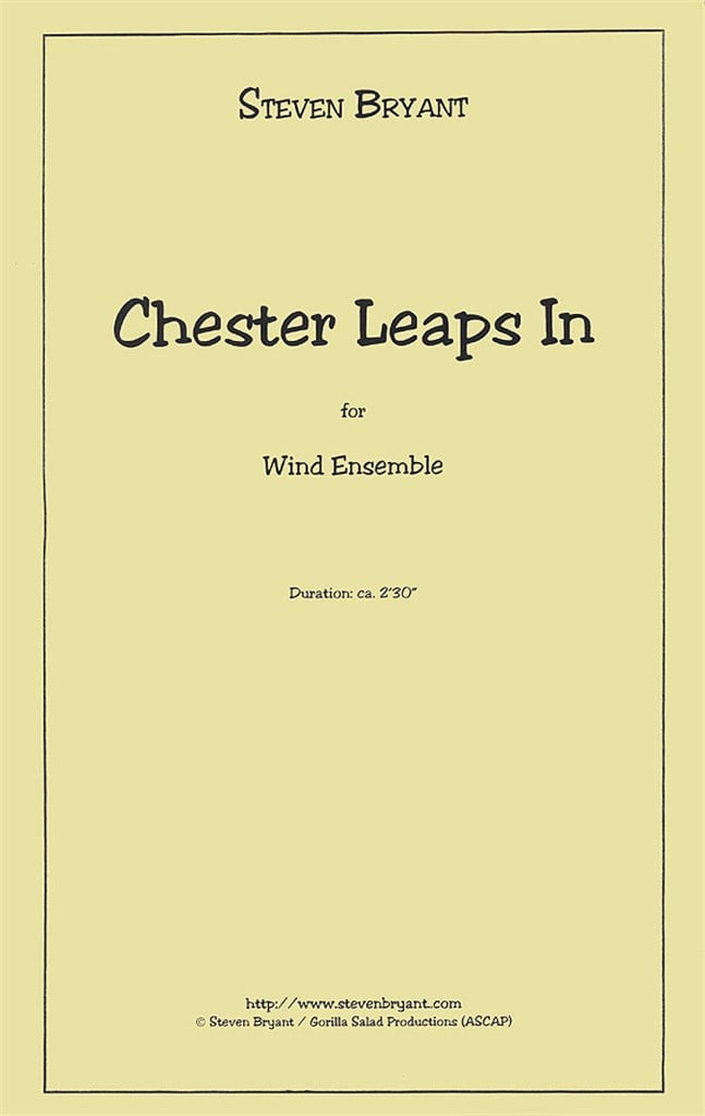 Chester Leaps In -
